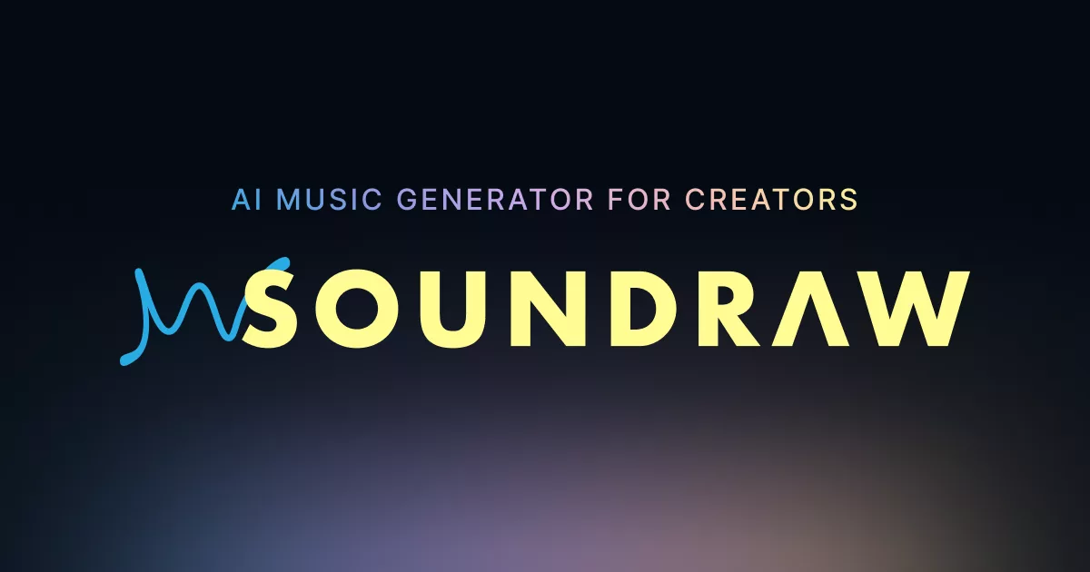 Soundraw 官方分享图（1200×630·300KB）